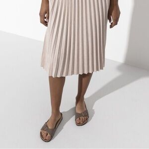 Mephisto Leather Single Strap Sandals 38